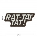 Patch 3D PVC " Rat-tat tat "