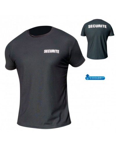 T-SHIRT COOLDRY MAILLE PIQUEE SECURITE