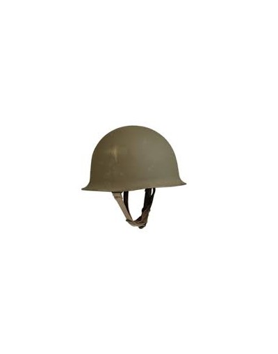 casque armée française M51 usagé avec sous casque, pour déco