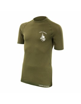 Tee shirt active line légion manches courtes coyote